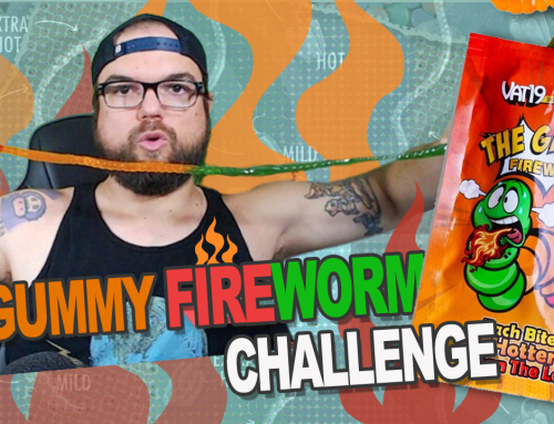 Ignite Your Taste Buds with the Gummy Fire Worm Challenge!